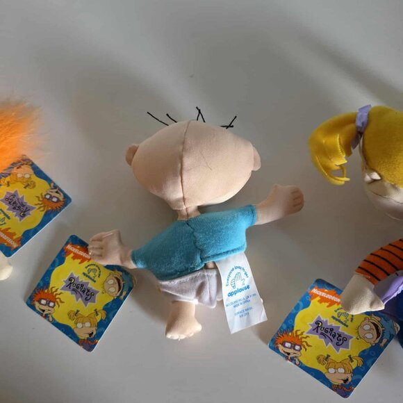 NWT Vintage Nickeloden Rugrat Soft Dolls Set of 4 - Picture 3 of 9